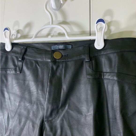 Tart Size 4 Black Vegan Leather‎ Pants - Picture 3 of 8